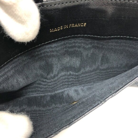 CHANEL Black Lambskin Leather Wallet - Picture 13 of 16